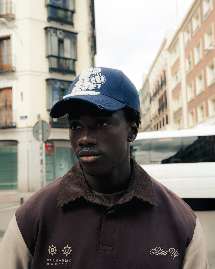 GRANADE & BRAIN BLUE CAP