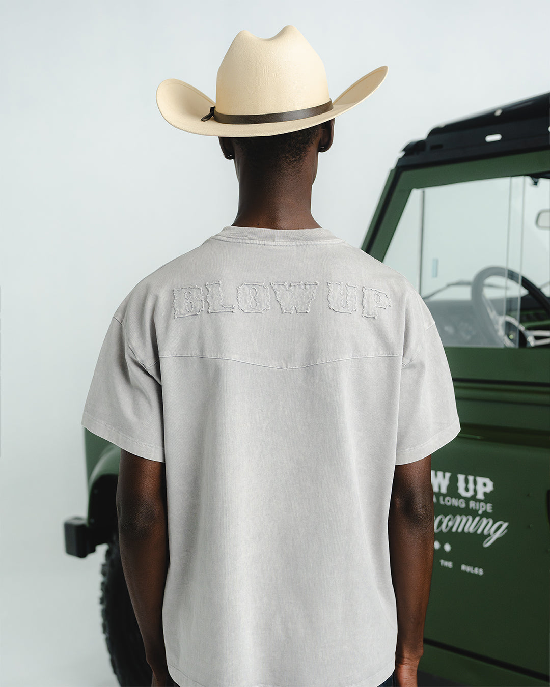 SHERIFF REGULAR FIT WHITE T-SHIRT