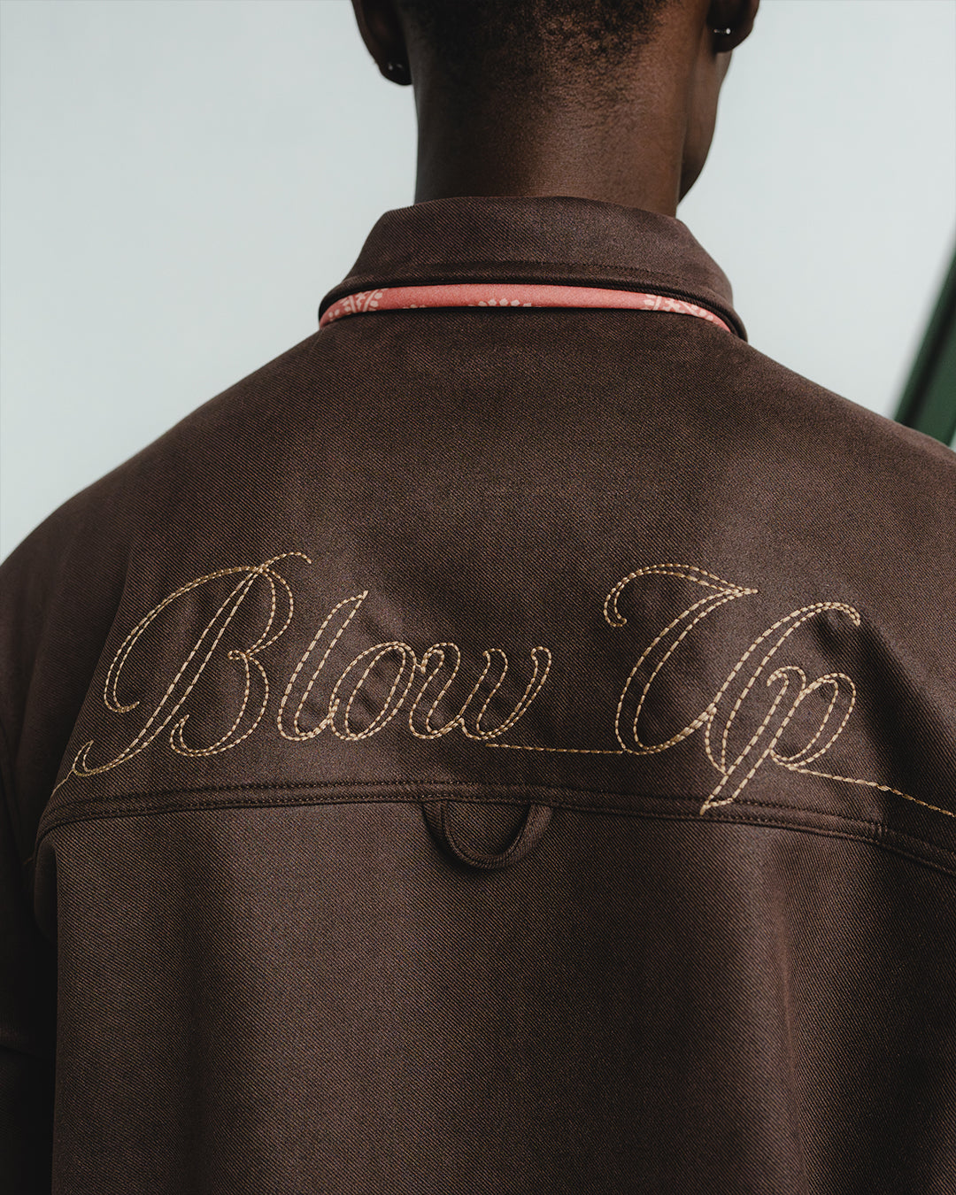 WESTERN BROWN OVERSIZED SHIRT