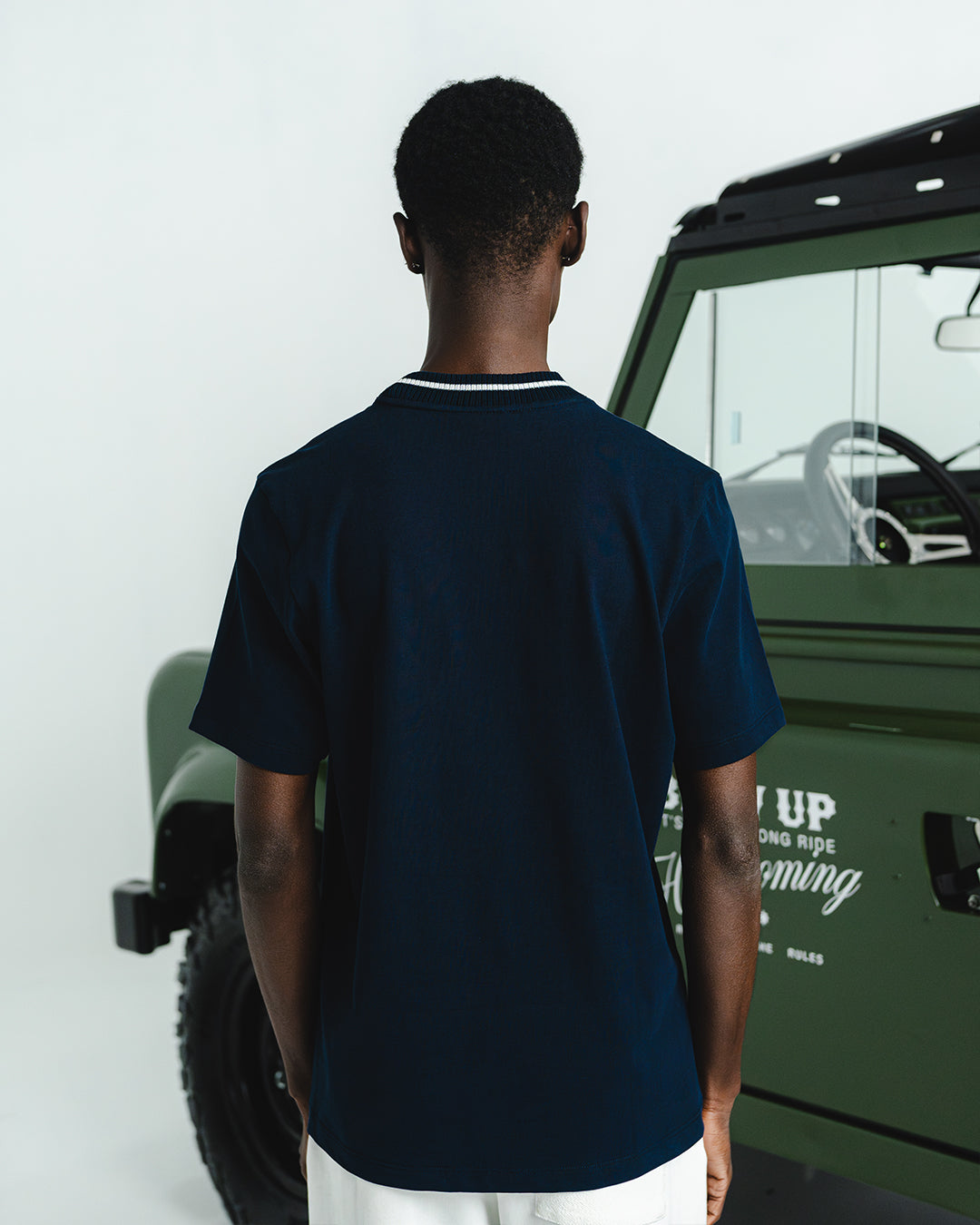 BIG GRANADE SLIM FIT BLUE T-SHIRT