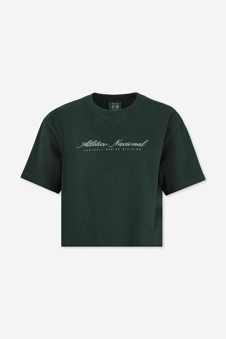 SLIM BOXY GREEN T-SHIRT