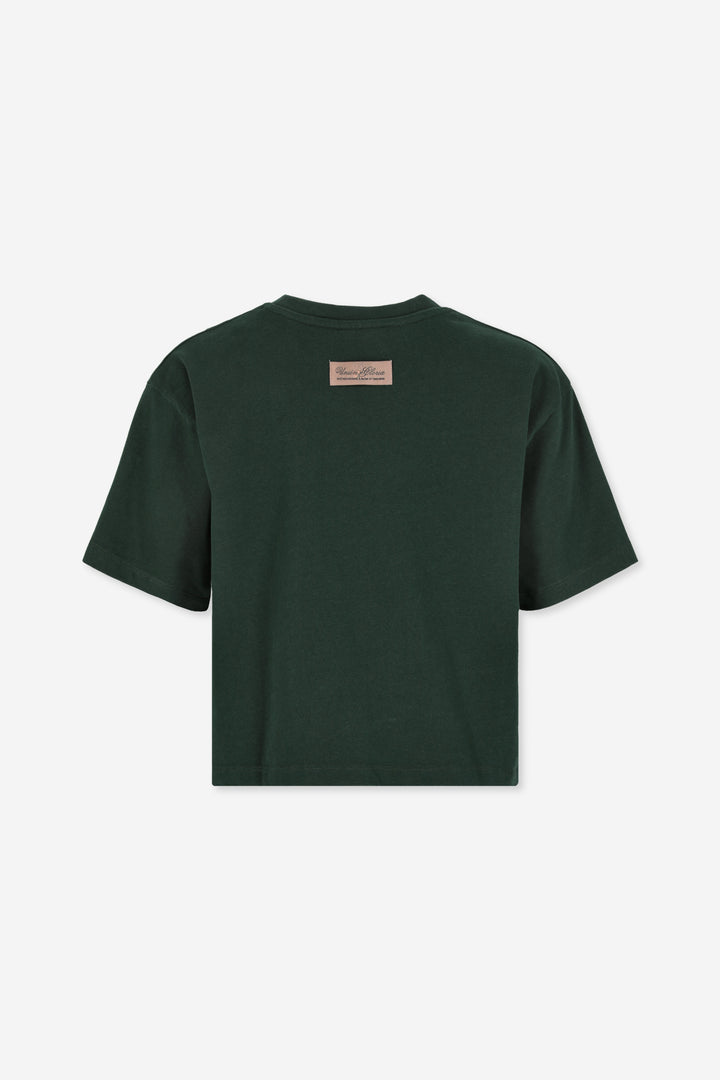 SLIM BOXY GREEN T-SHIRT