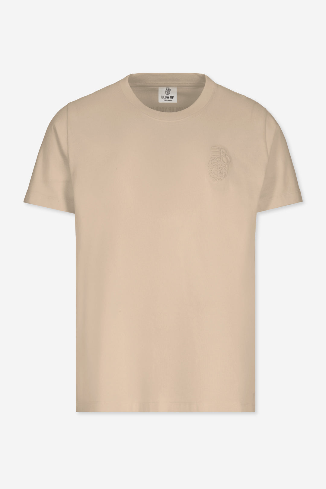 SLIM FIT IVORY T-SHIRT