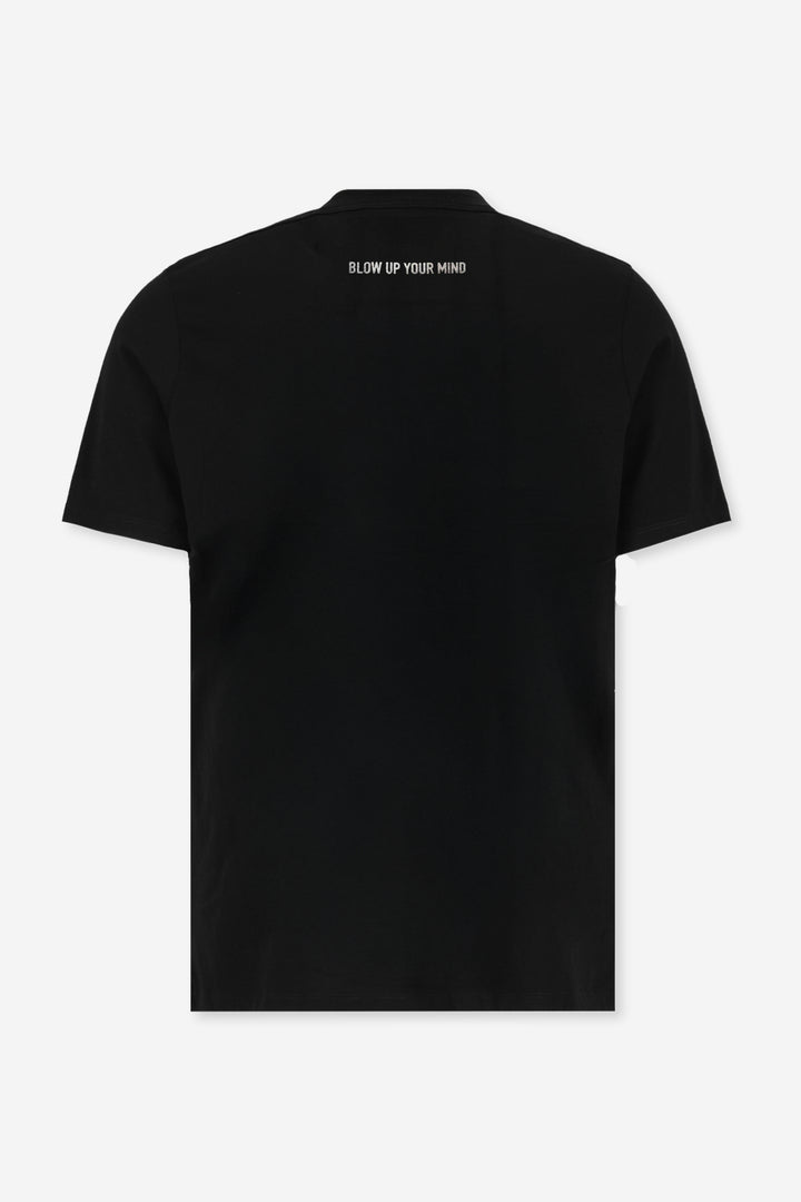 SLIM FIT BLACK T-SHIRT