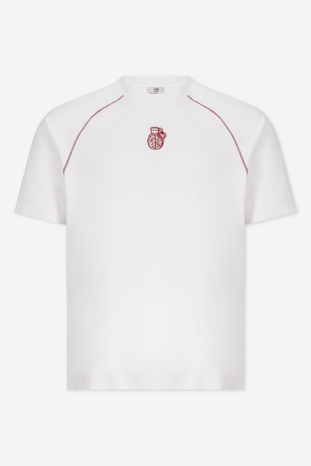 RED GRANADE SLIM FIT IVORY T-SHIRT