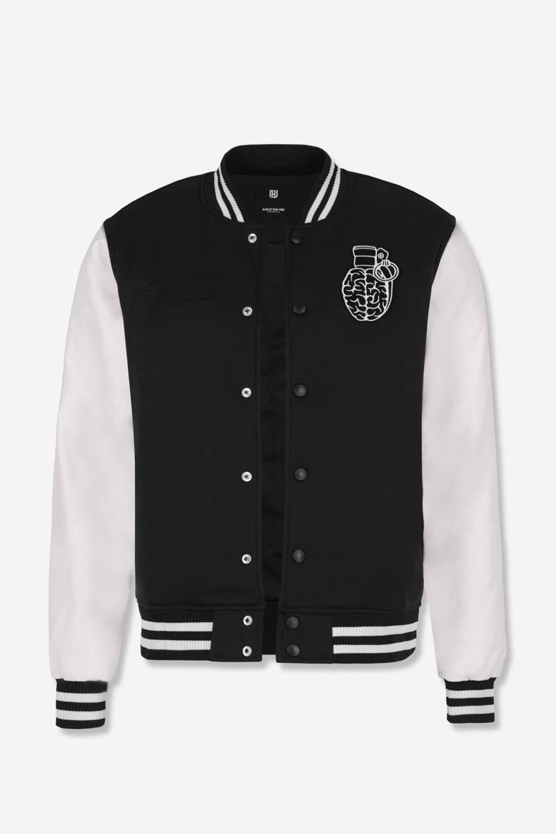 Black Varsity Jacket