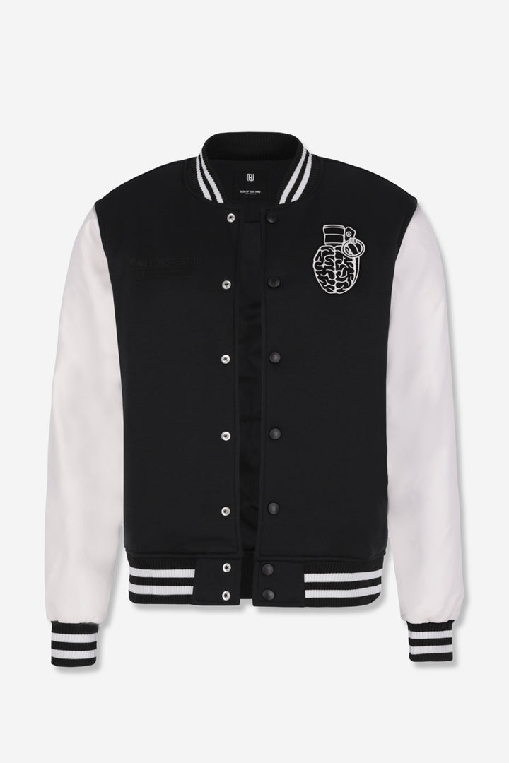 Black Varsity Jacket