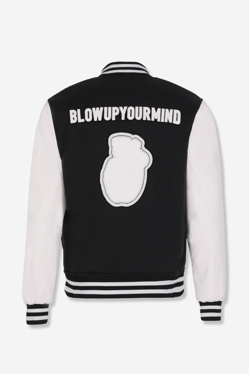 Black Varsity Jacket