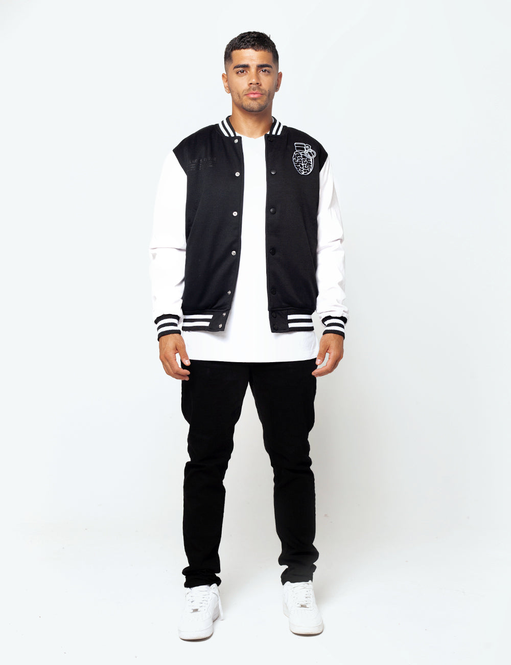 Black Varsity Jacket