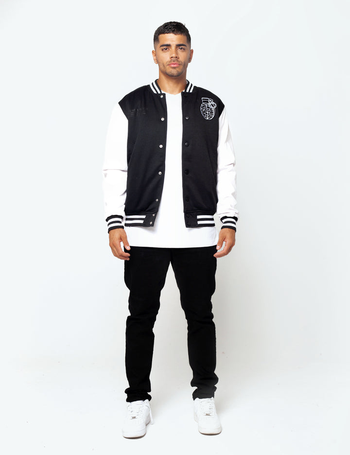 Black Varsity Jacket