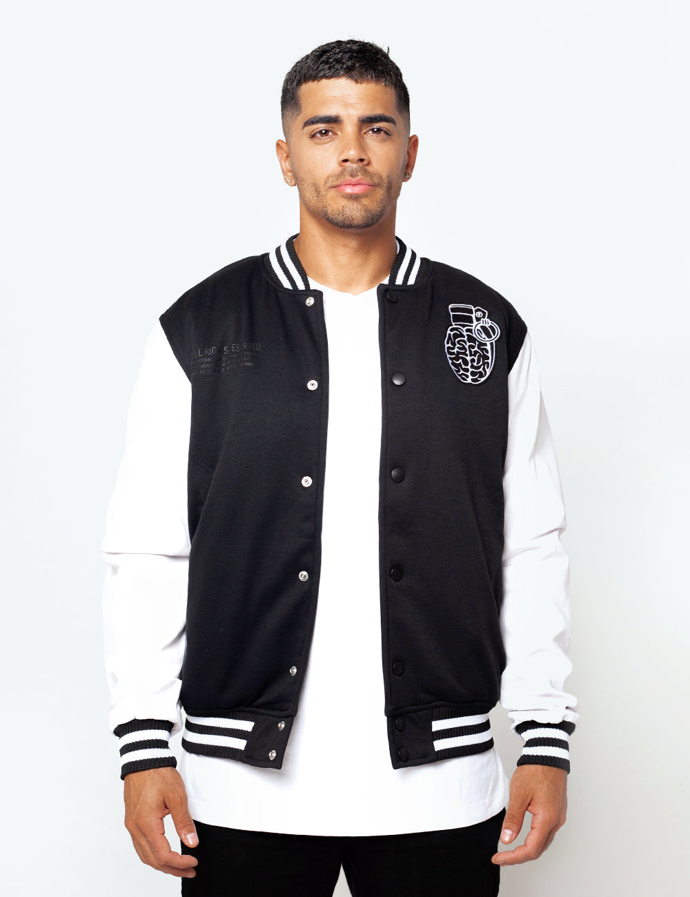 Black Varsity Jacket