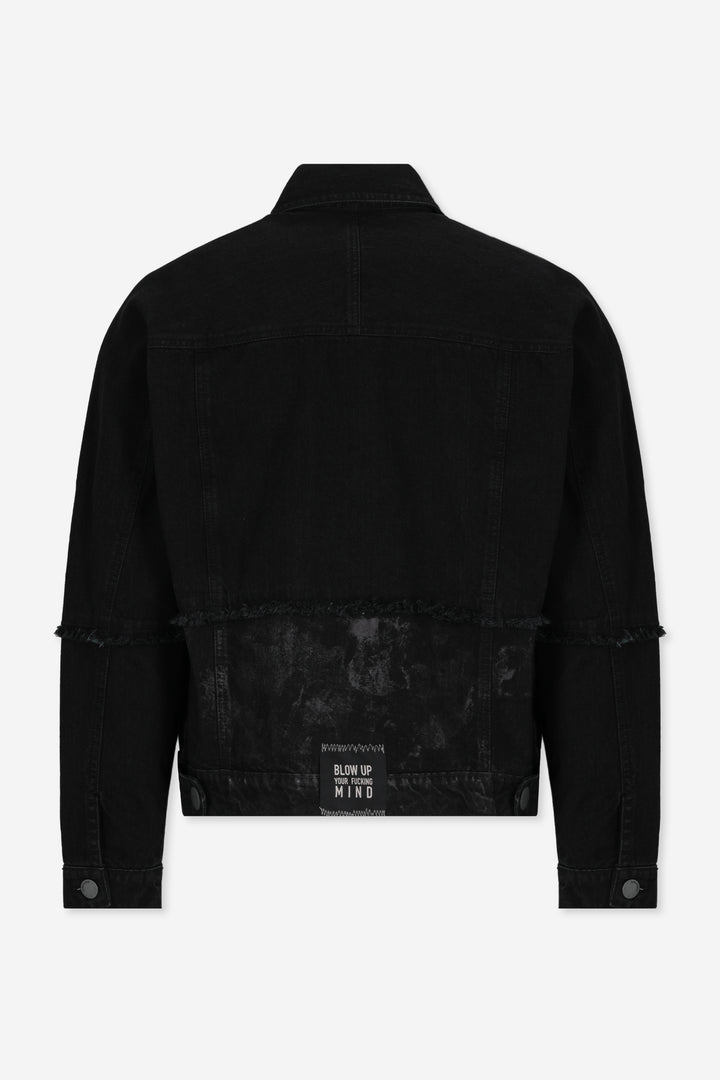 REGULAR FIT BLACK JACKET