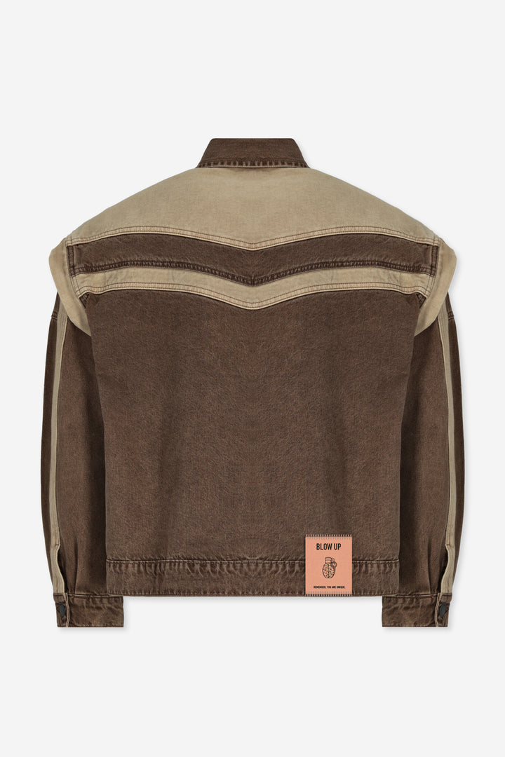 REGULAR FIT CAMEL JACKET