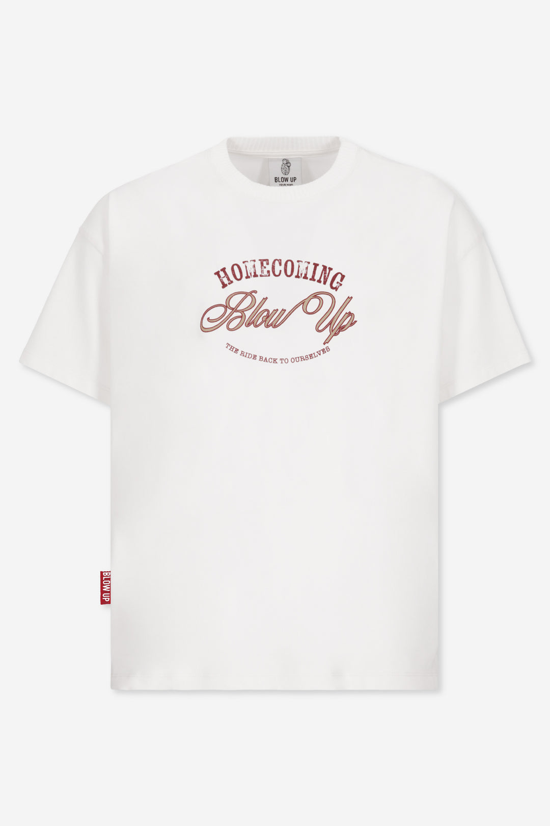 THE RIDE REGULAR FIT IVORY T-SHIRT
