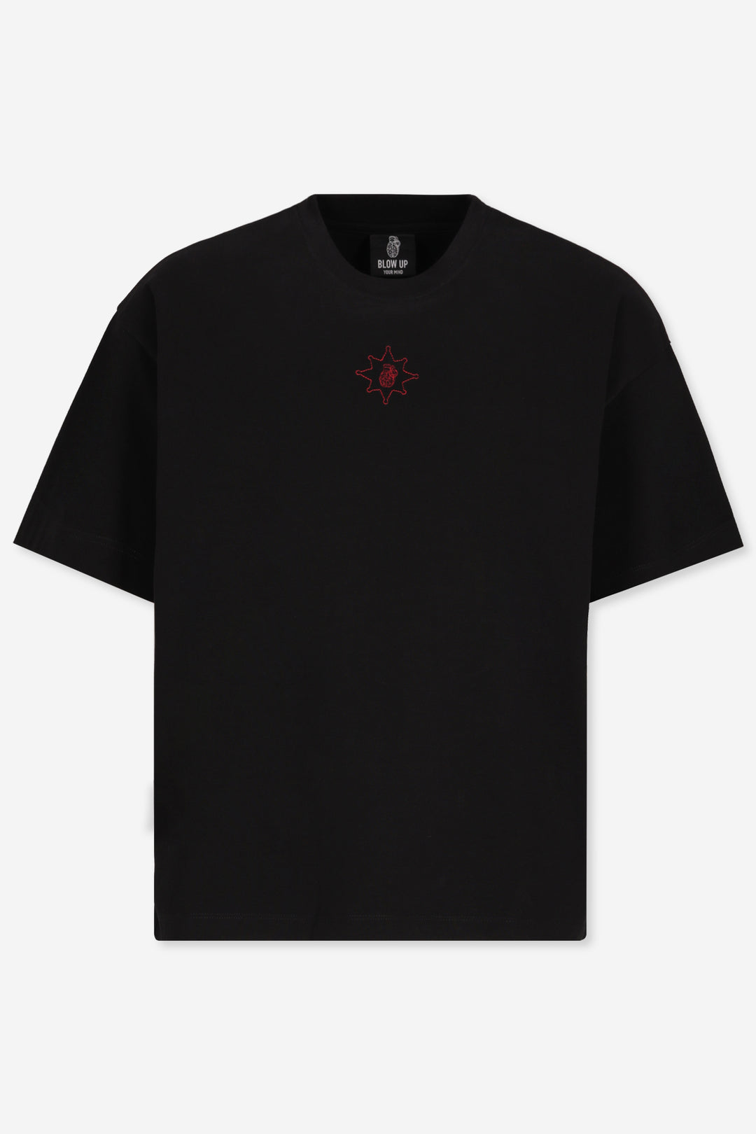 HIGH PEAKS REGULAR FIT BLACK  T-SHIRT