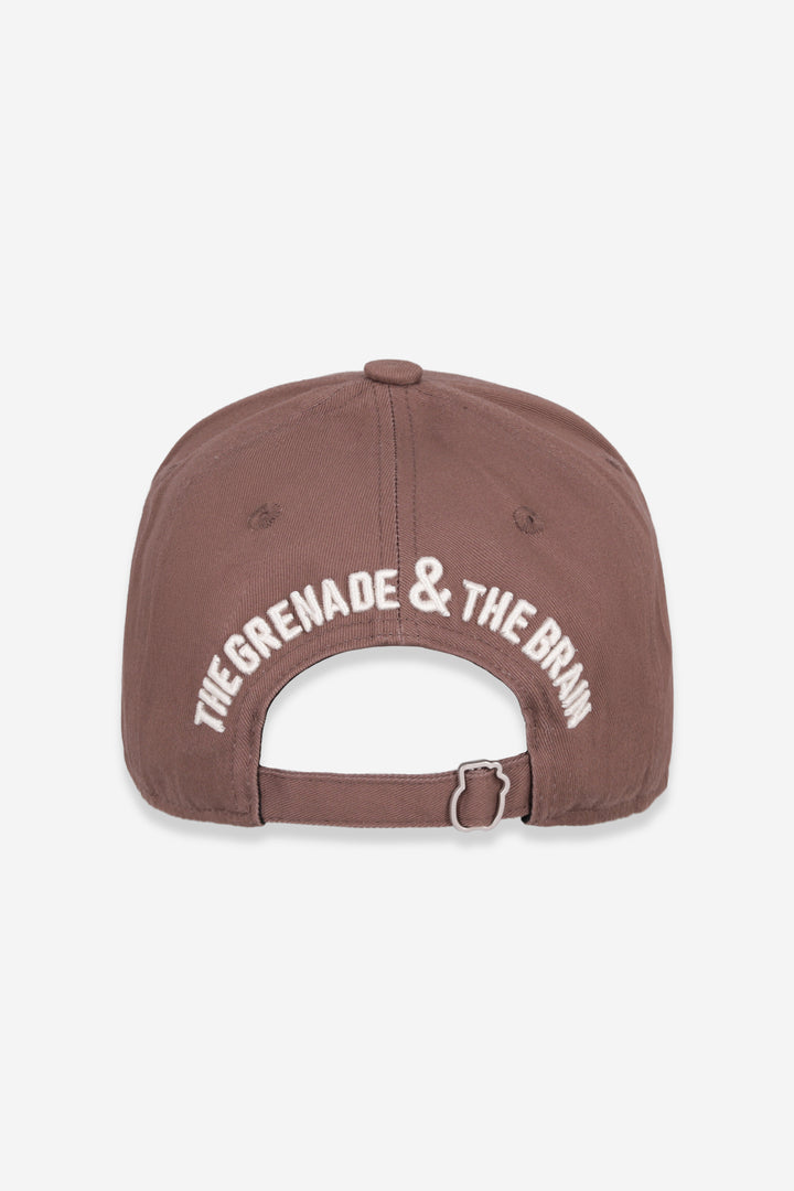 GRANADE & BRAIN GREY CAP