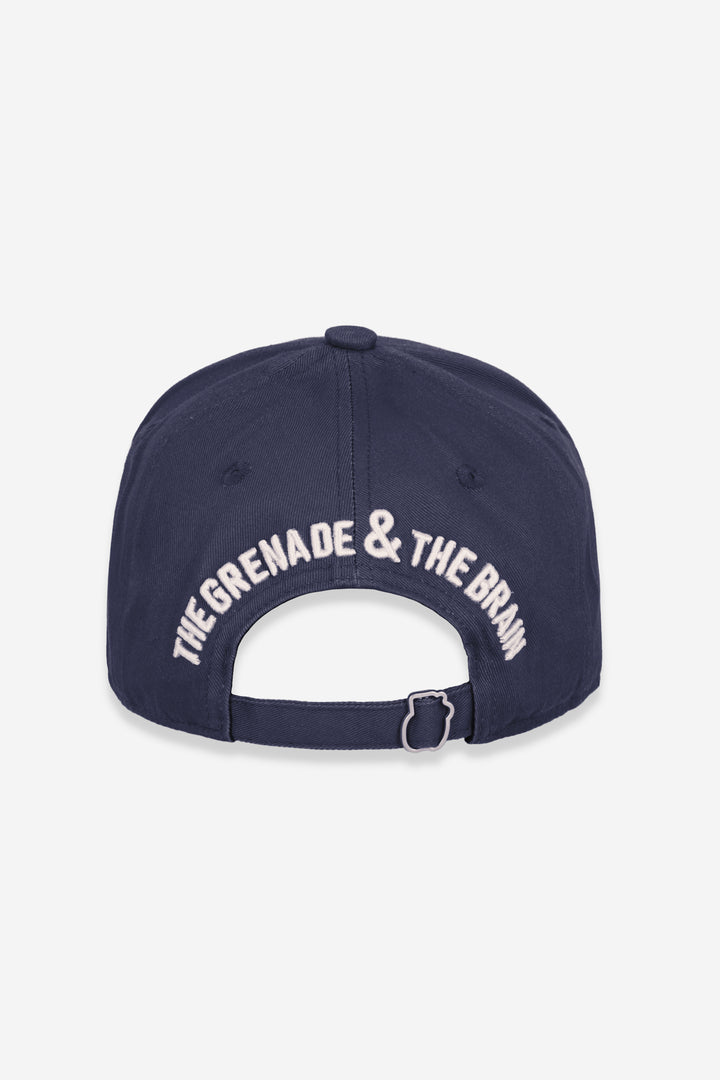 GRANADE & BRAIN BLUE CAP