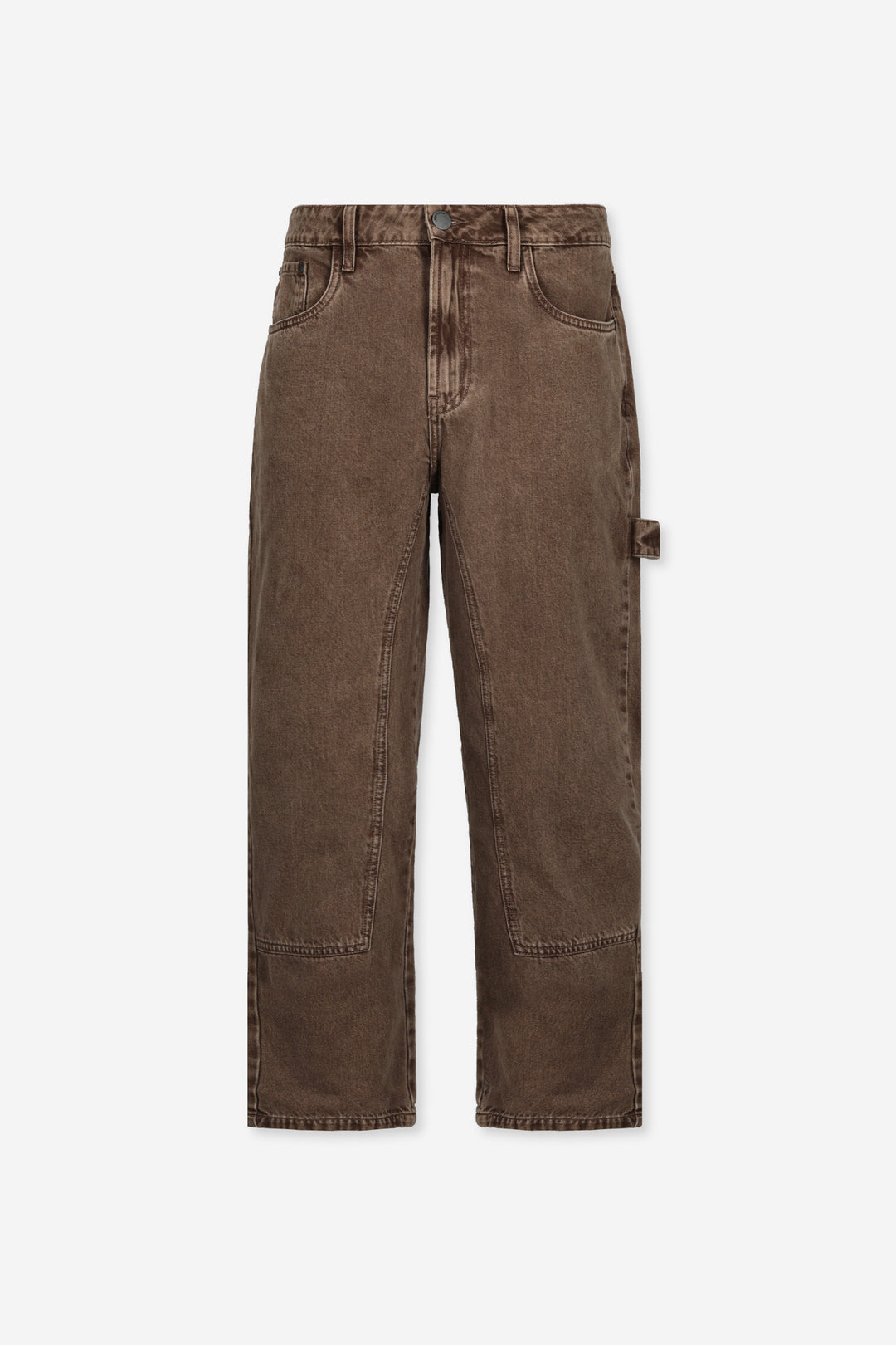 STRAIGHT FIT CAMEL CARPENTER JEAN