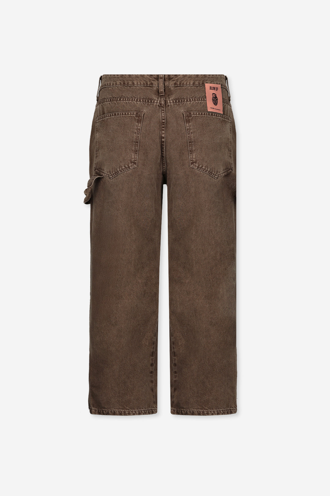 STRAIGHT FIT CAMEL CARPENTER JEAN