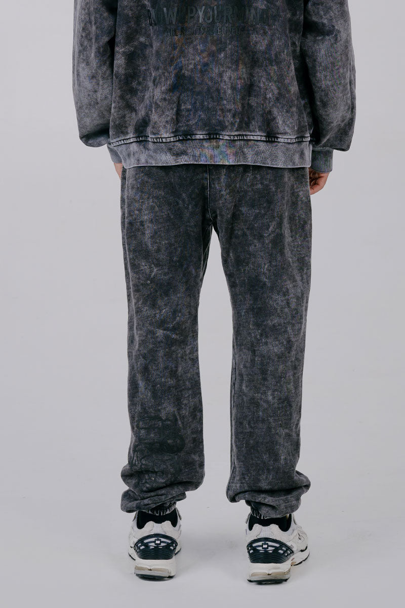 Black Washed Jogger