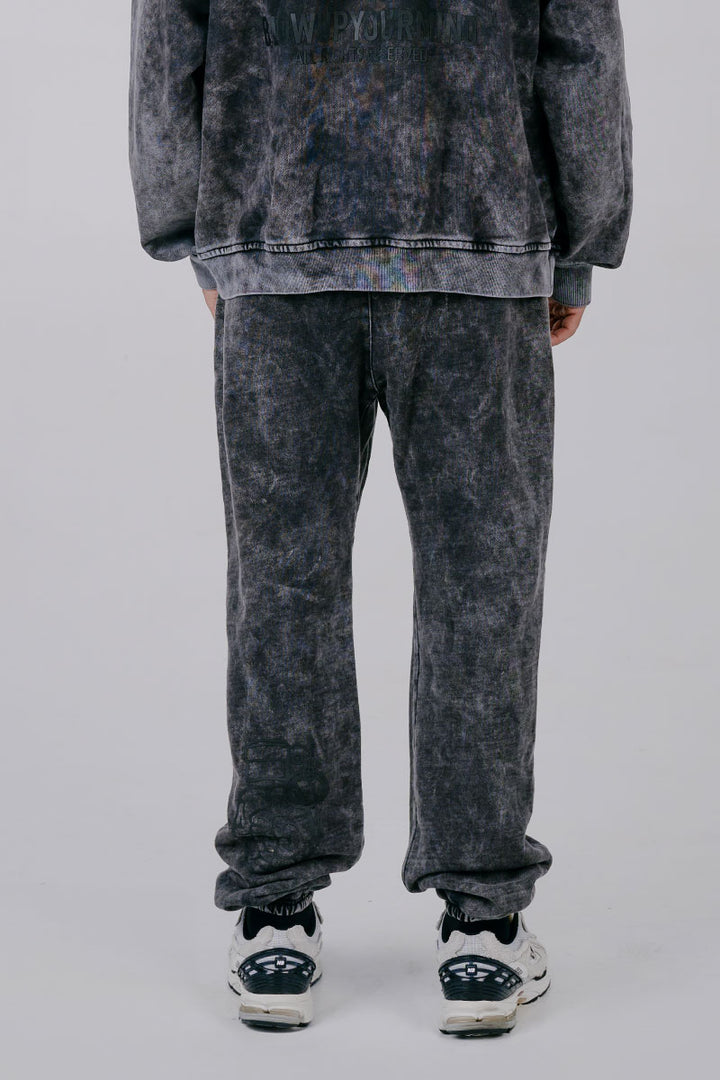 Black Washed Jogger