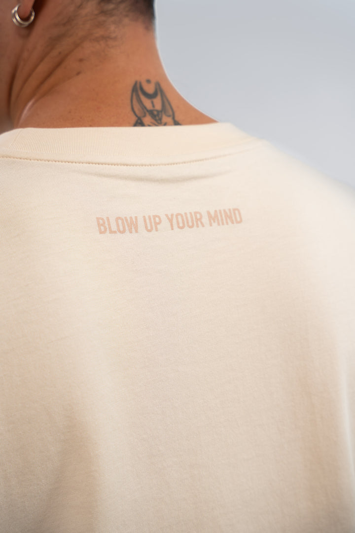 SLIM FIT IVORY T-SHIRT