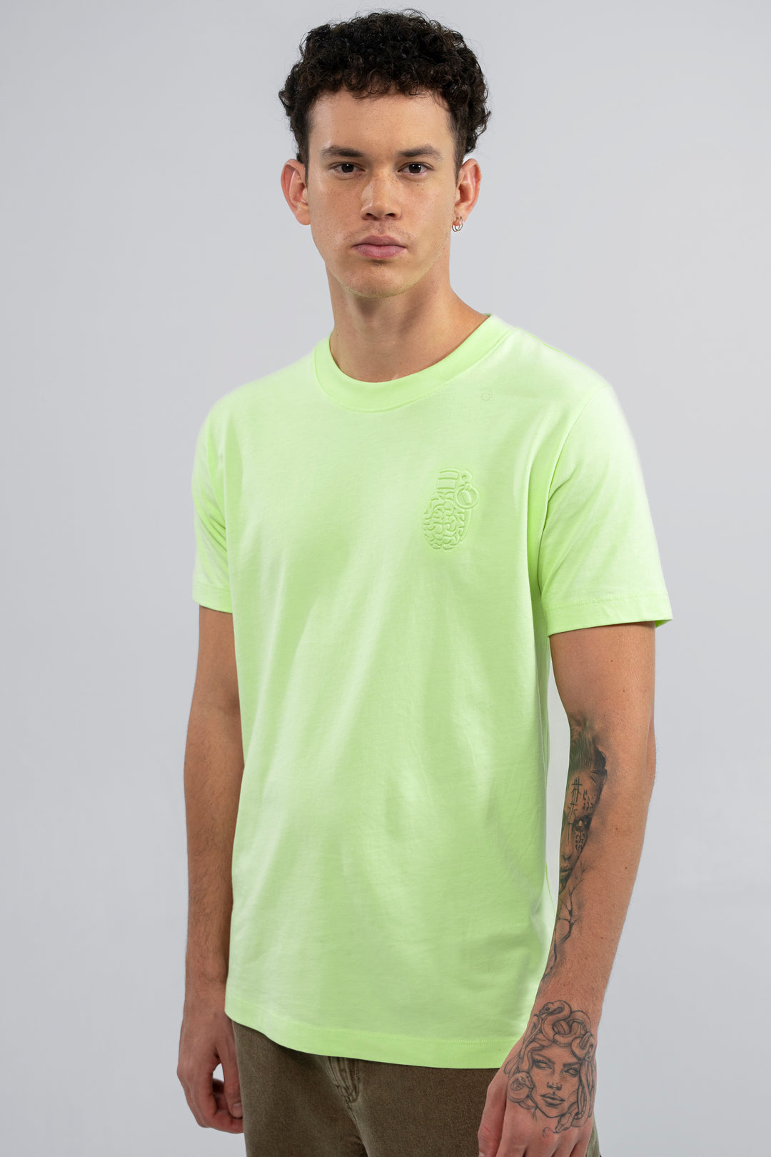SLIM FIT GREEN T-SHIRT
