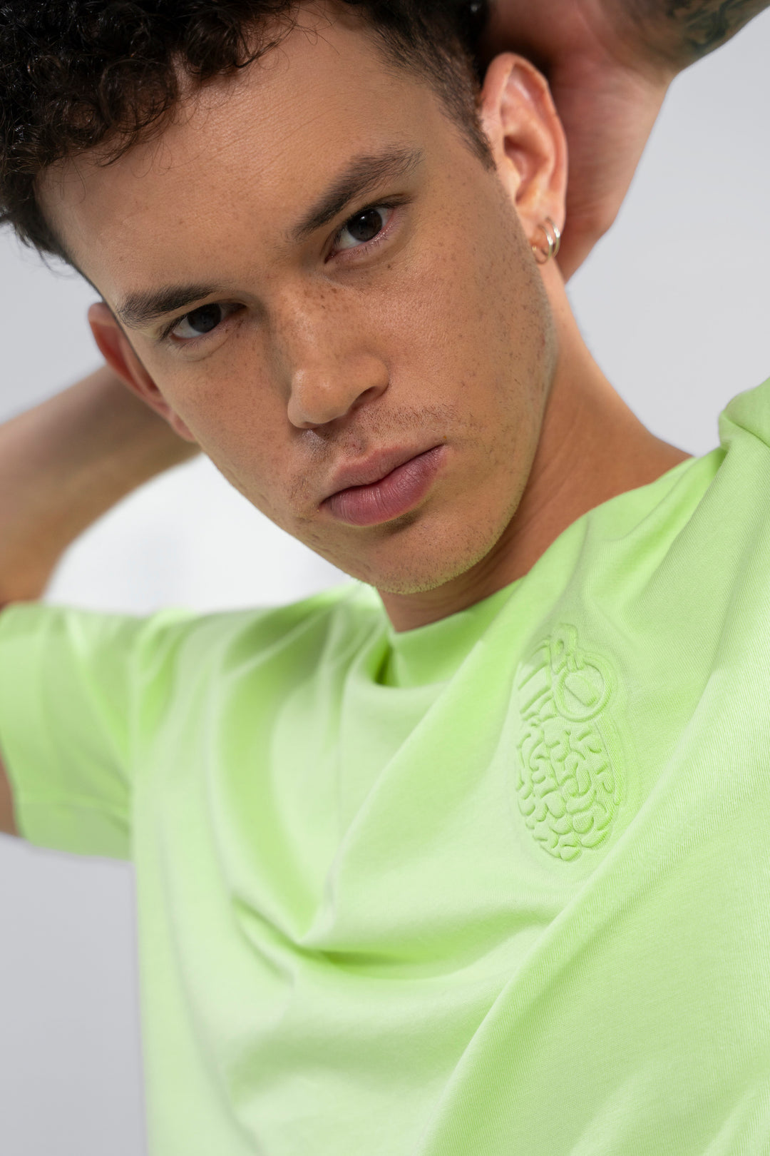 SLIM FIT GREEN T-SHIRT