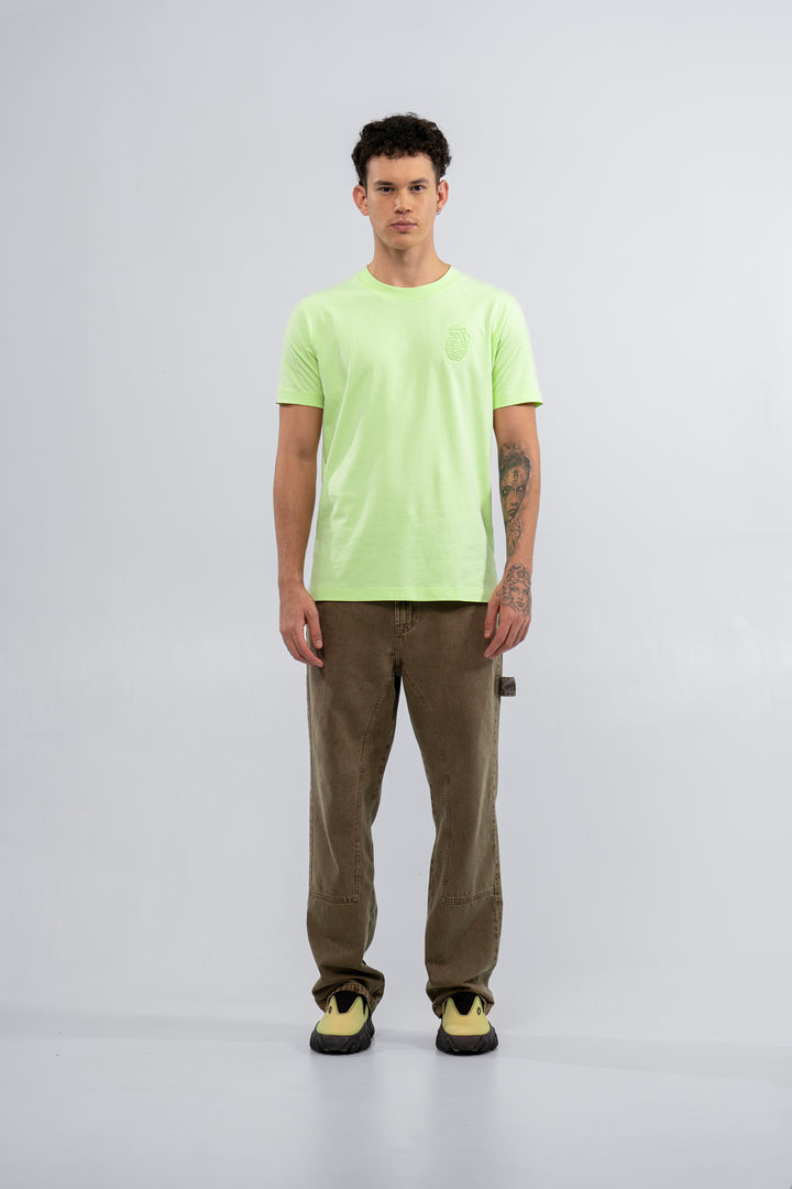 SLIM FIT GREEN T-SHIRT