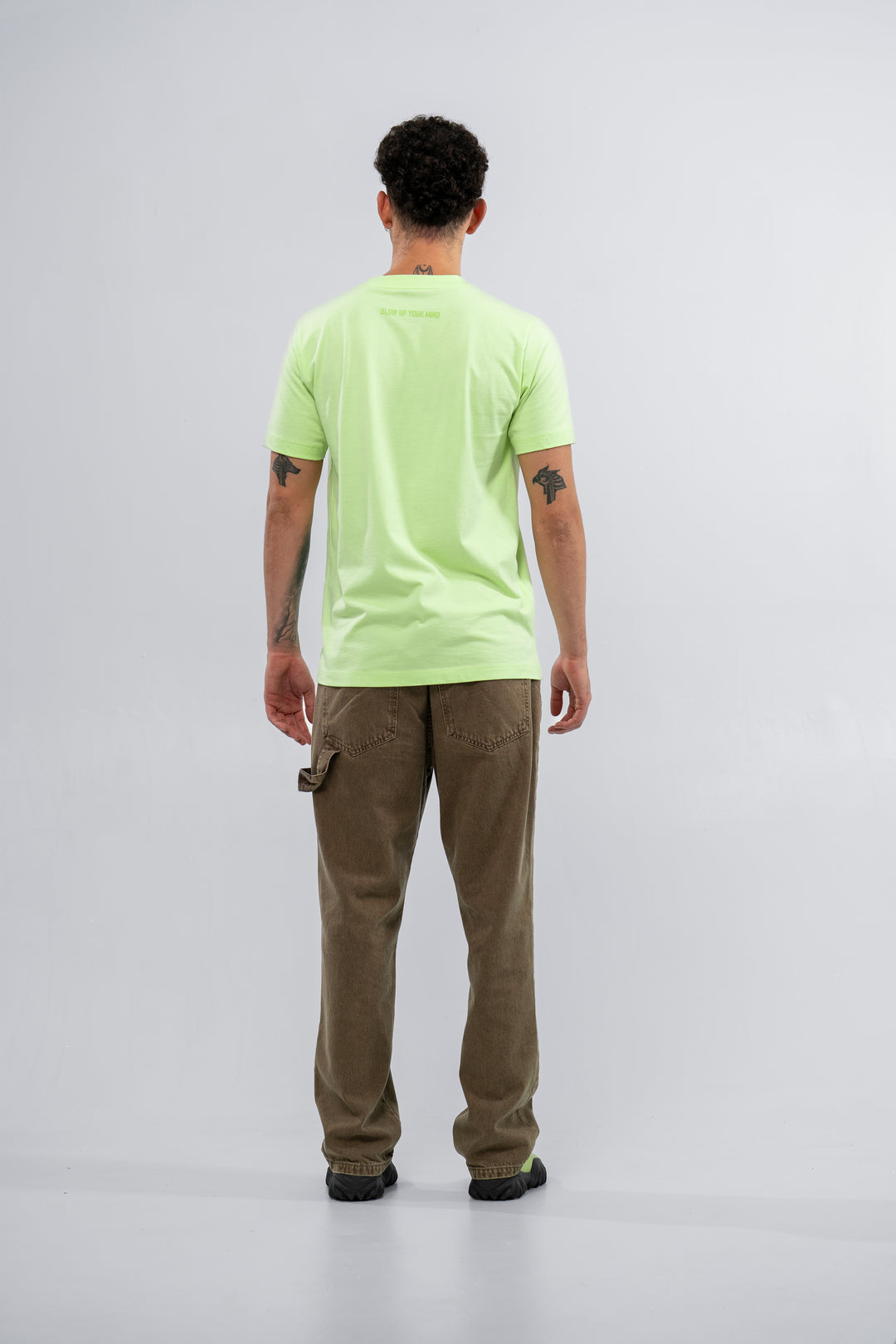 SLIM FIT GREEN T-SHIRT