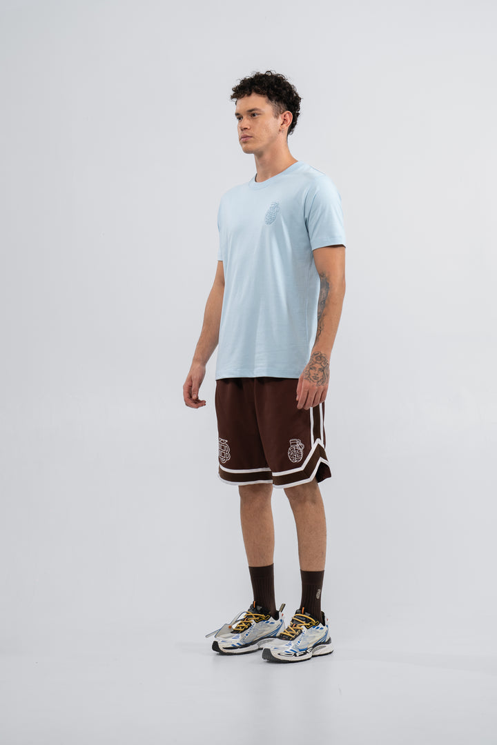 SLIM FIT BLUE T-SHIRT