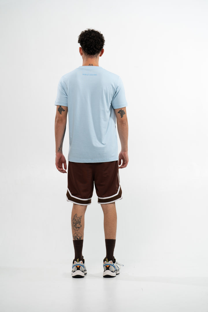 SLIM FIT BLUE T-SHIRT