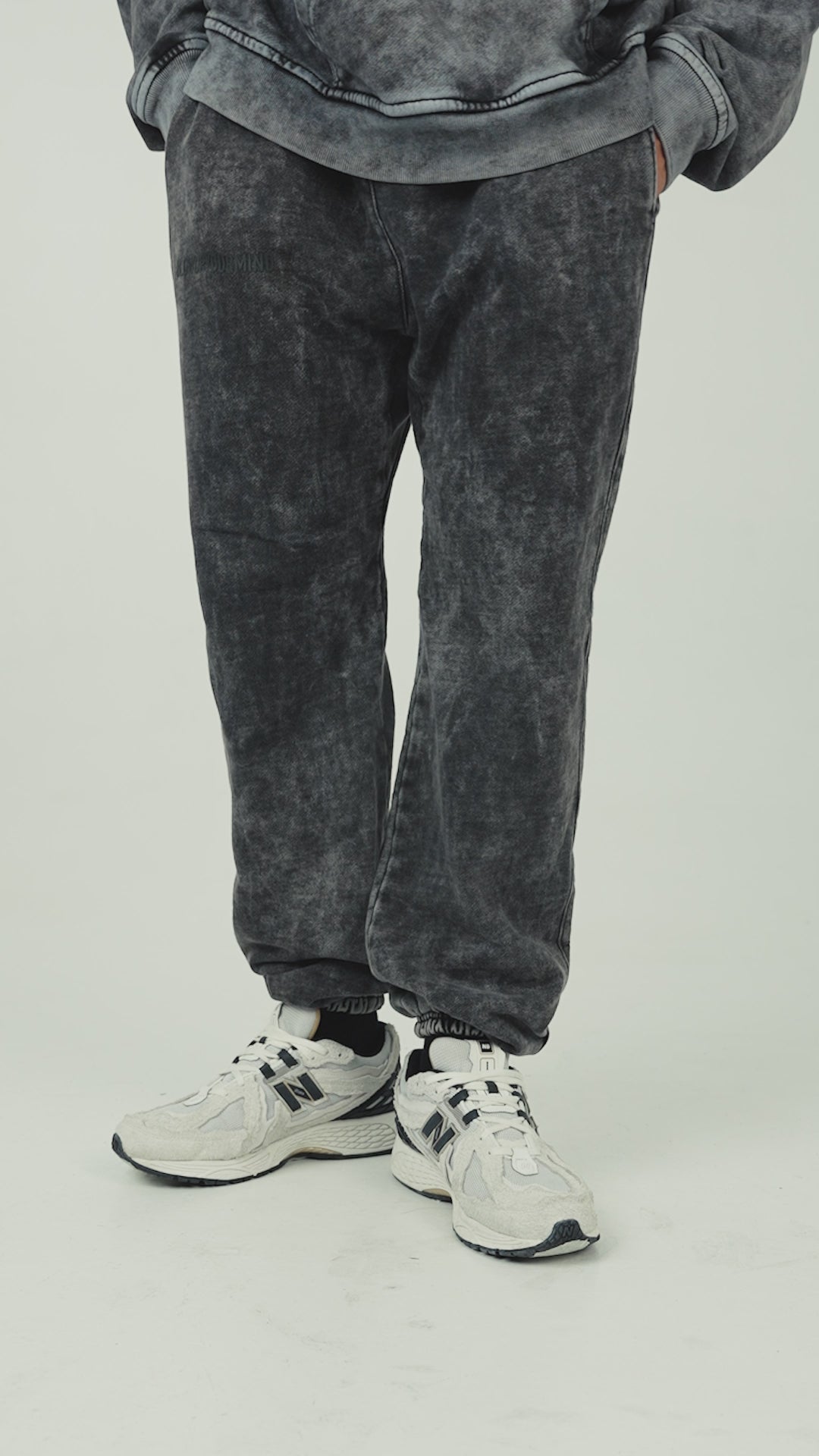 Black Washed Jogger