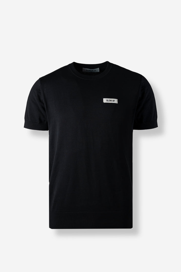 Cotton t-shirt black