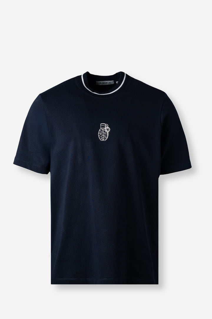 Cotton T-Shirt Blue