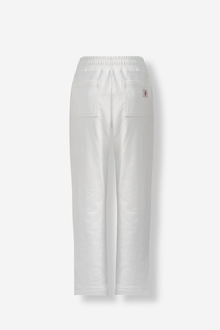 Straight-leg jogger ivory