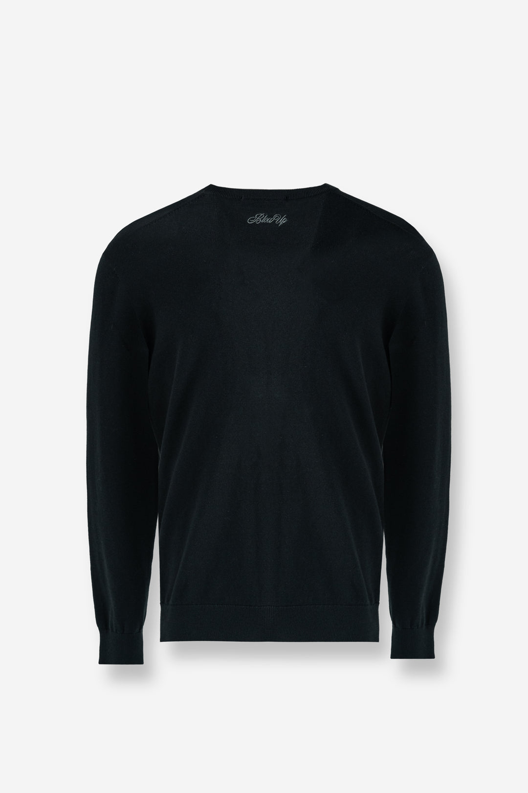 Knitted Texture Sweater black