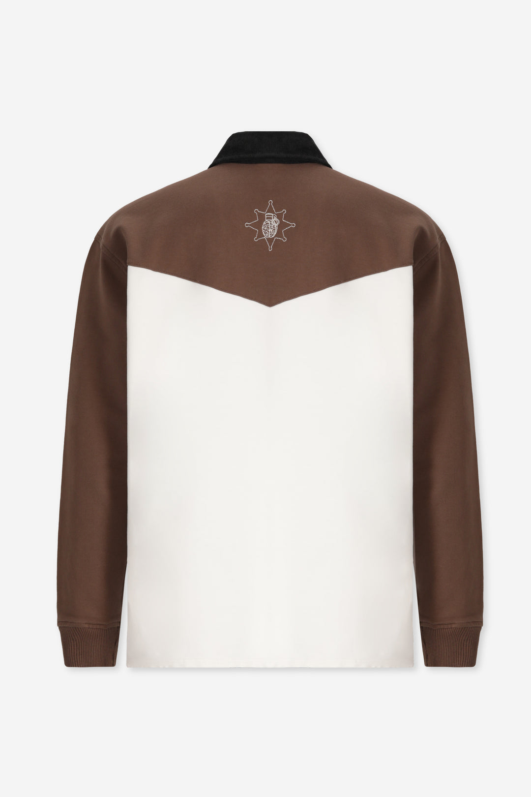 BADGE SAND CUT LONGSLEEVE POLO
