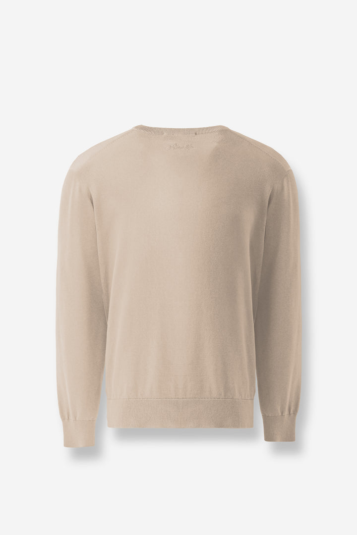 Knitted Sweater - Brown