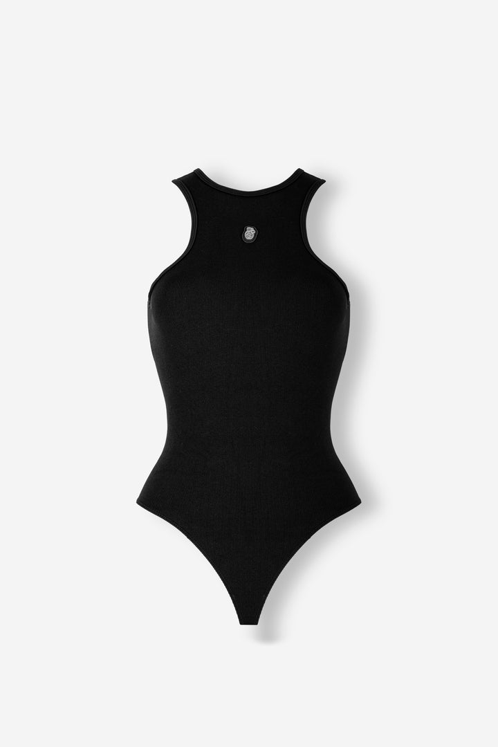 Sleeveless Bodysuit Black