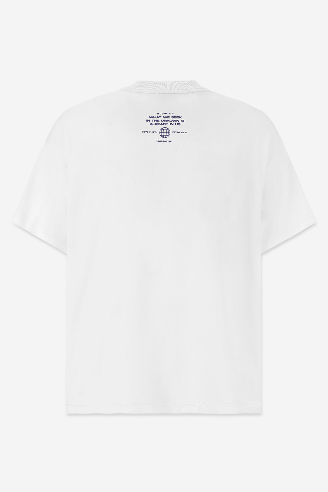 NAVIGATION WHITE  CLASSIC T-SHIRT