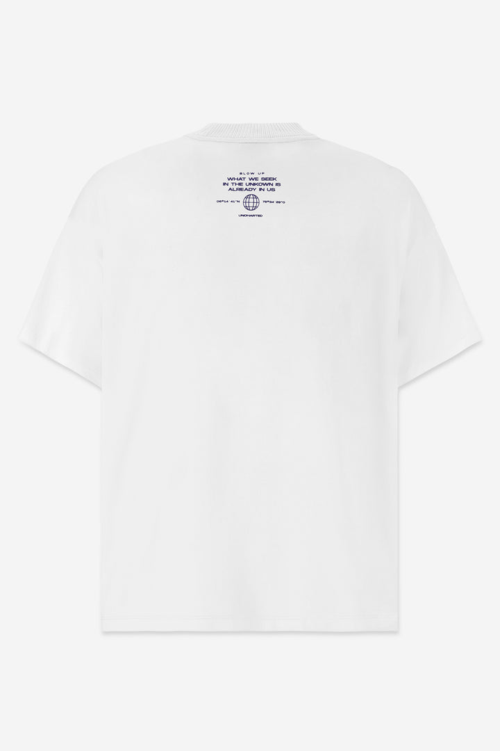 NAVIGATION WHITE  CLASSIC T-SHIRT