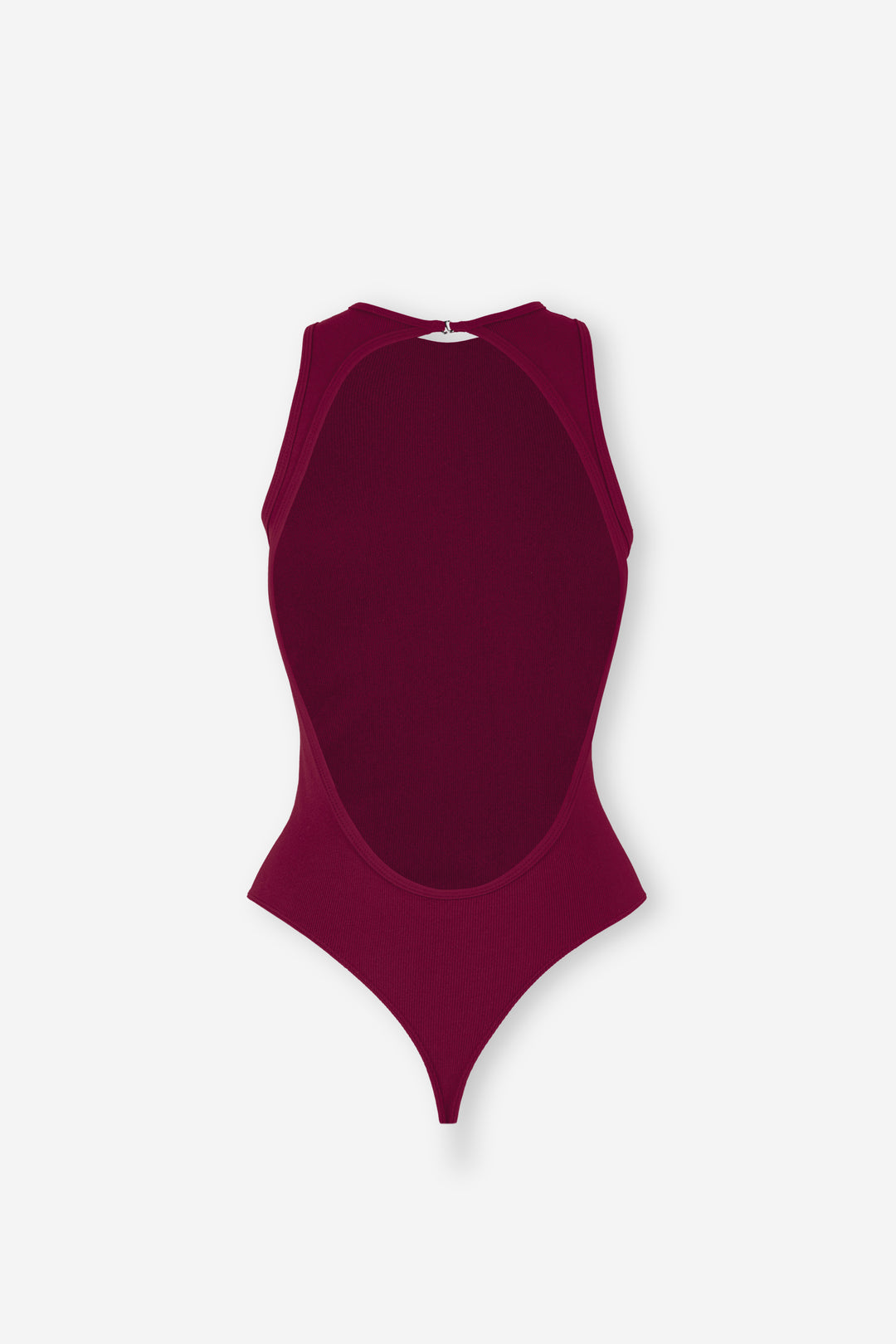 Sleeveless Bodysuit Red Wine