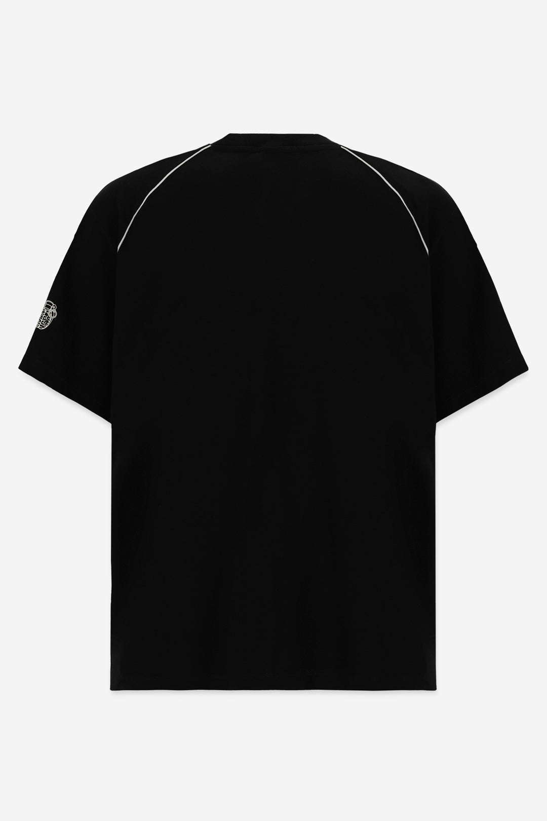 WAVE BLACK REGULAR T-SHIRT