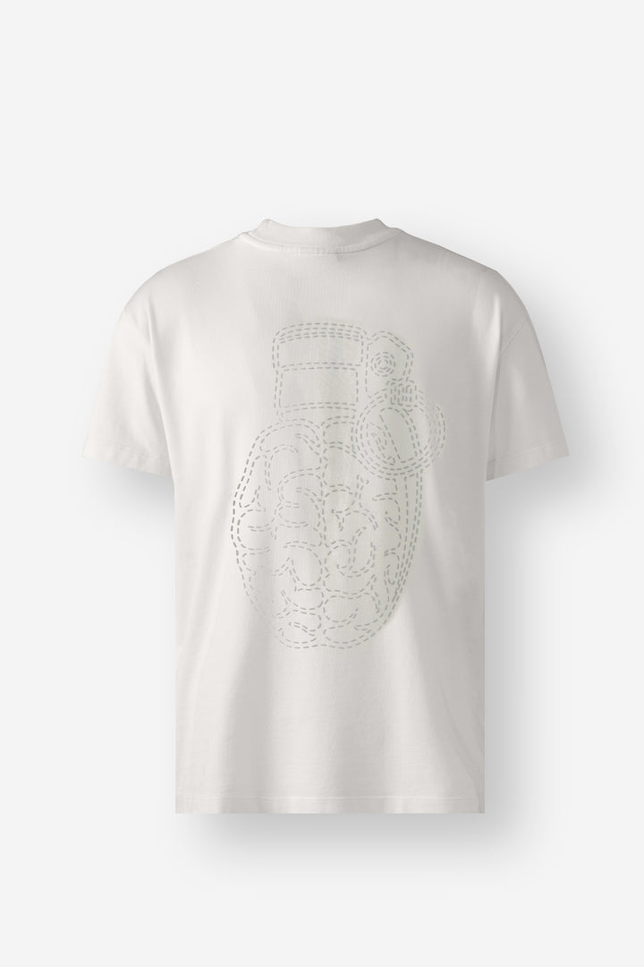 Cotton t-shirt ivory