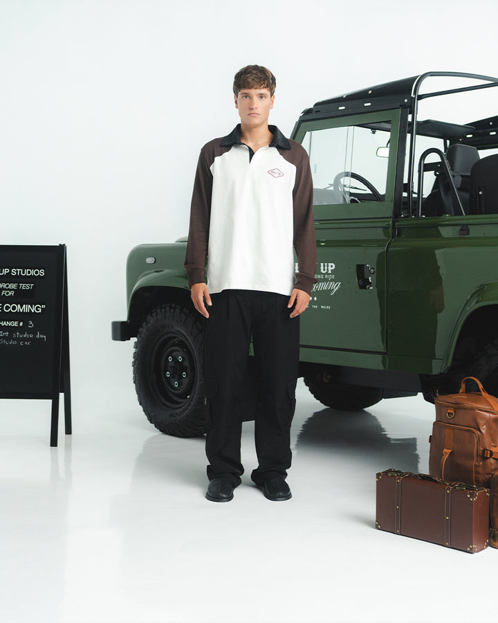 WESTERN BLACK WIDE CARGO PANTS