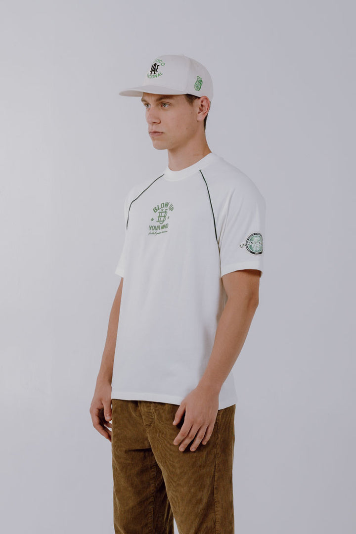 SLIM FIT IVORY T-SHIRT