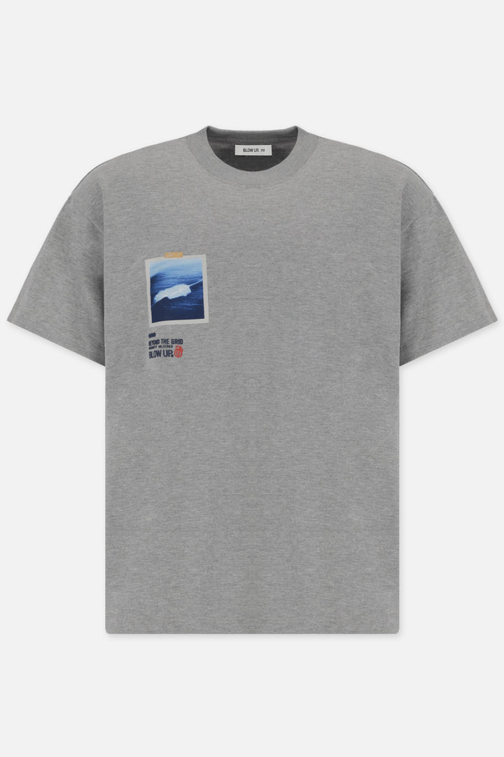 OCEAN GREY REGULAR T-SHIRT