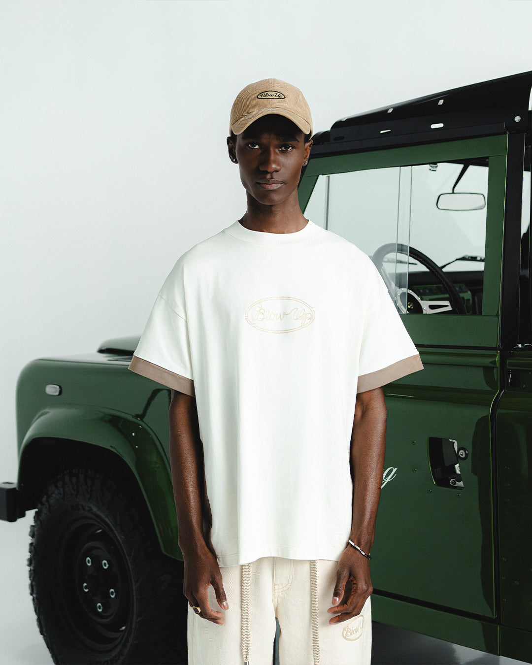 RODEO REGULAR FIT IVORY T-SHIRT