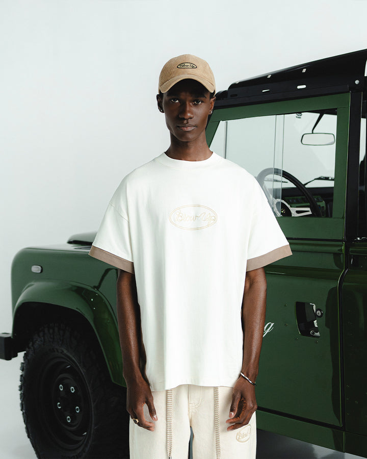 RODEO REGULAR FIT IVORY T-SHIRT